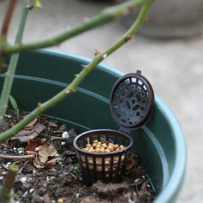 10PC Box mit Deckel Jade Dünger Düngung Box Gartenbedarf Garten