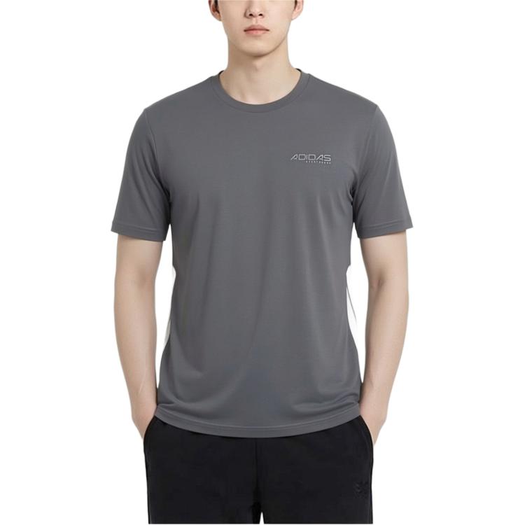 adidas Simple Comfortable Crew Neck Pullover Short Sleeve T-Shirt Men Tops KQ5339