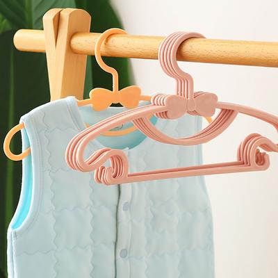 Plastic Hangers Non-deformable Children Thicken Stable Clothing Organizer Household Products