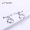 18K Real Gold Plated Fashion Droplet OT Clasp For Necklace Bracelets Crafts Supplies,Dainty Brass Toggle Clasp DIY Accessories