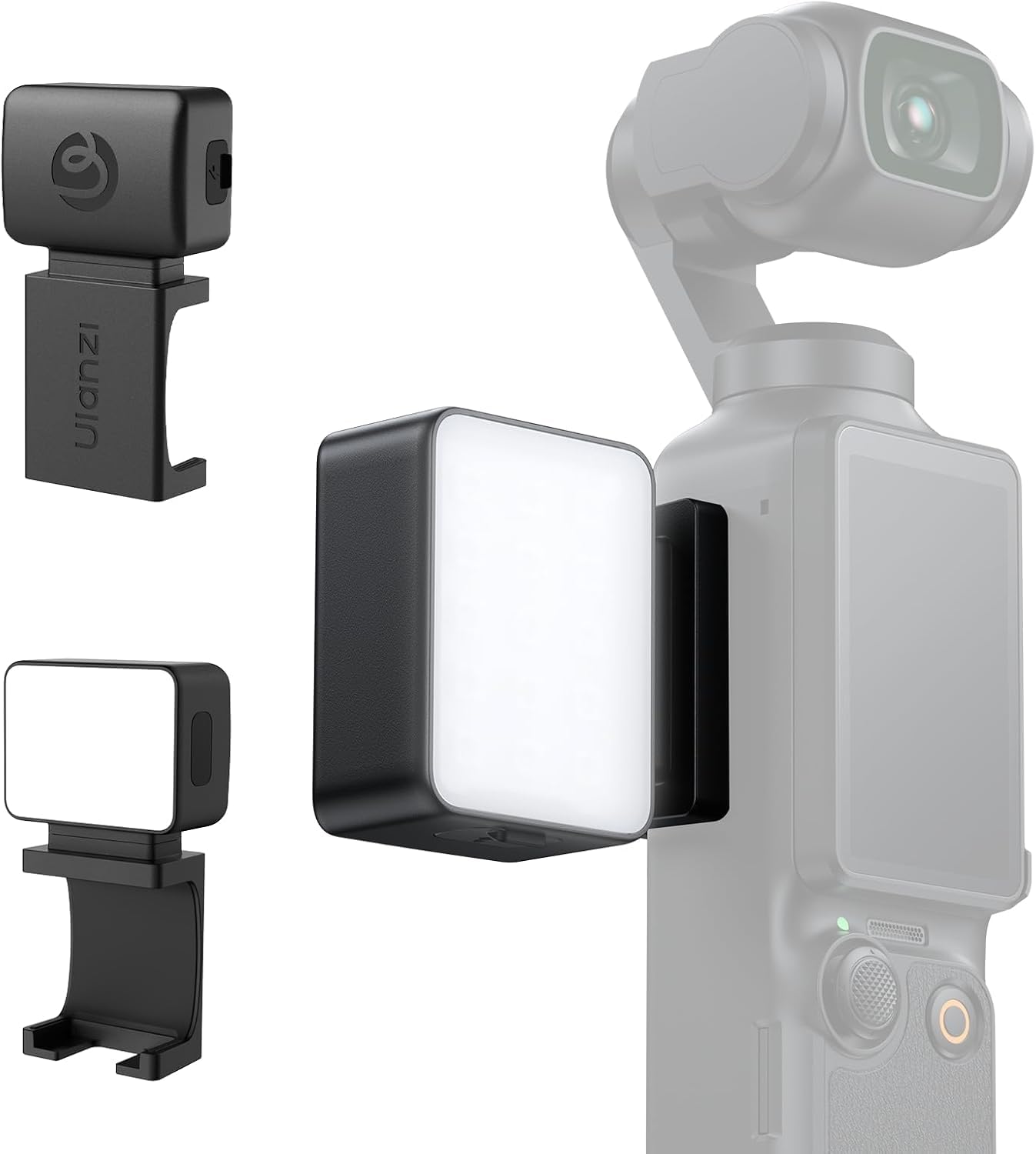 

Ulanzi L168 Mini Light for DJI Osmo Pocket 3, 3 Brightness Levels, 5800K, Waterproof, for Vlogging, Photos, and Videos