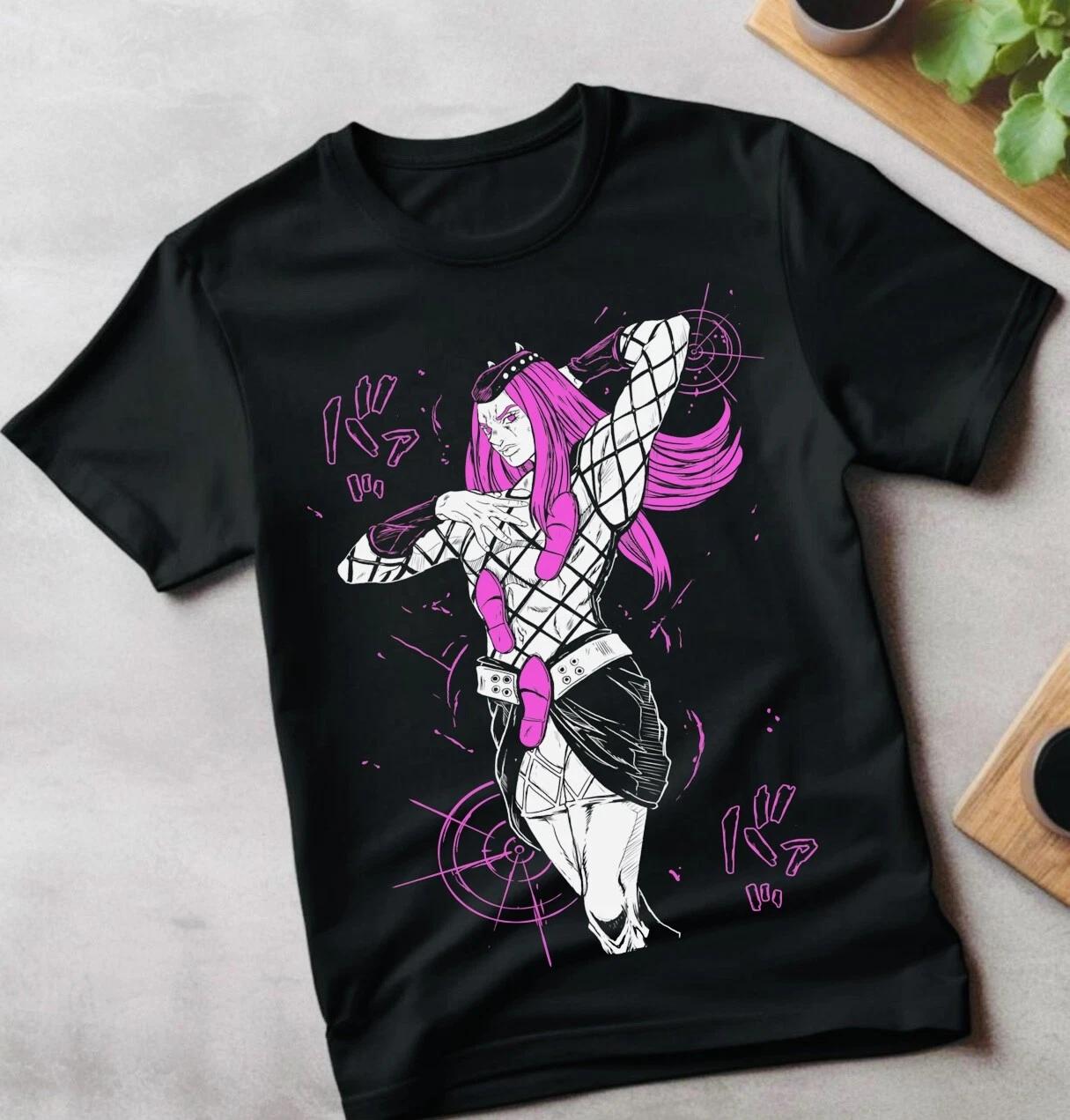 Футболка JoJo s Bizarre Adventure, футболка в стиле аниме, футболка в стиле манги, футболка унисекс. 2XL