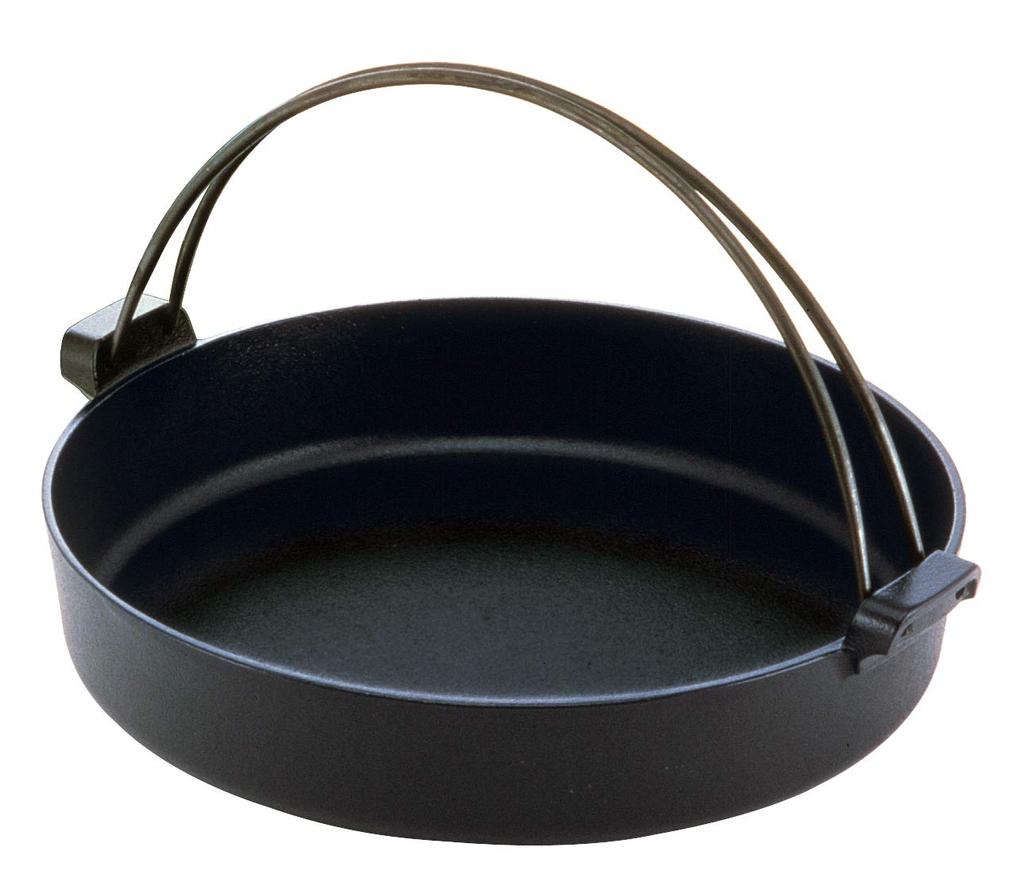 Castle Enterprise Ikenaga Iron Works Living with Iron Sukiyaki Pot "Kizuna" 26cm IH Compatible Gift Wrapping Available