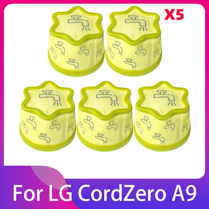Compatible for LG CordZero A9 A958VA A958SA A958IA A938SA A9K Master / Extra A907GMS A905RM A906SM Vacuum Cleane Pre Filter
