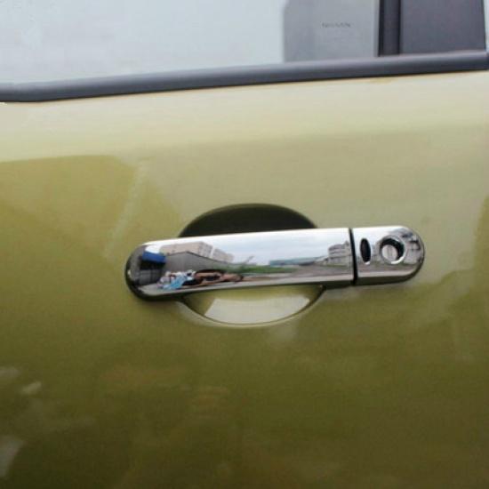 For Nissan March / Micra K12 2003 - 2010 Nissan CUBE Z11 2002 - 2008 Chrome Car Door Handle Cover Trim Smart Entry