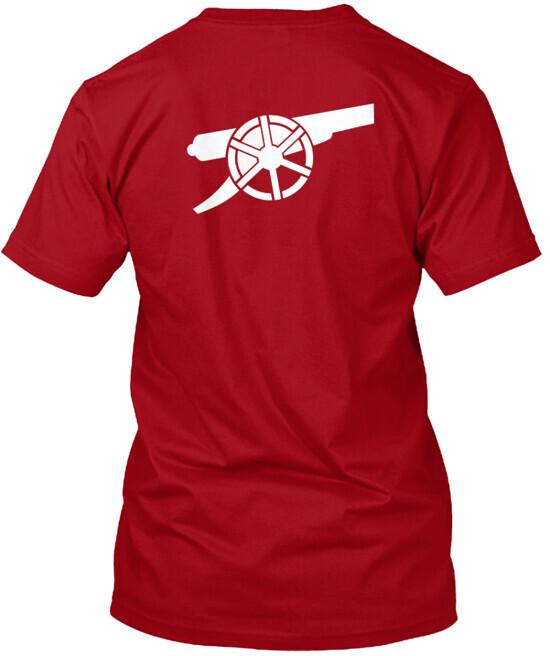 Arsenal The Gunner Fans Tshirt Made in the USA Size S to 5XL Unisex T-Shirt S