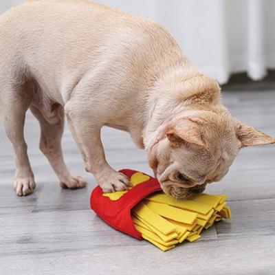 Potato Fry Nose Work Toy for Dogs, Mixed Colors, 1 Piece