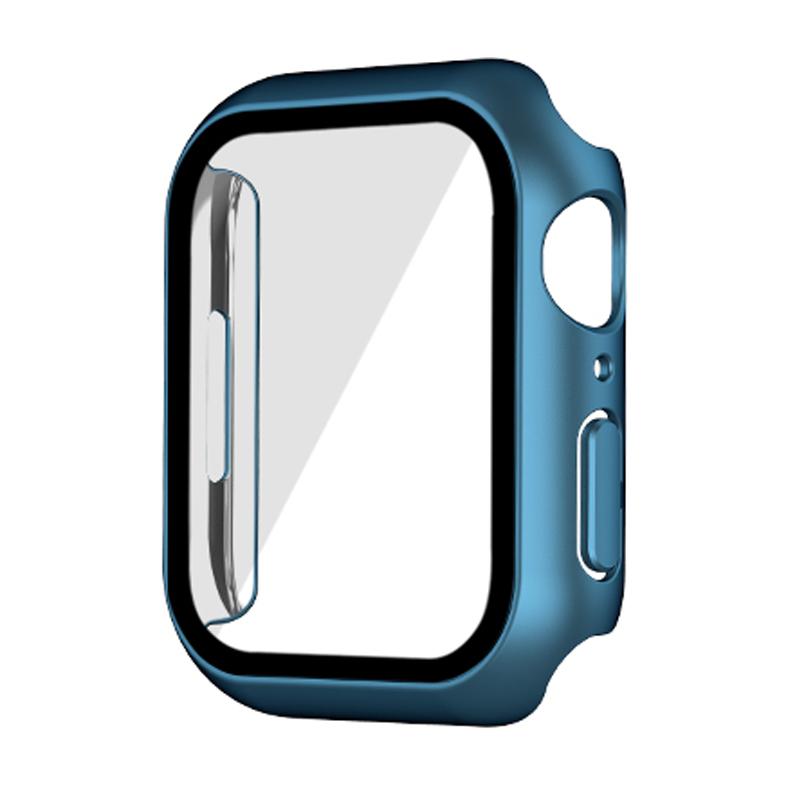 Glas+Abdeckung Für Apple Watch 9 Hülle 45mm 41mm 44mm 40mm 42mm 38mm Zubehör Beschichteter Displayschutz iWatch Serie 6 5 3 se 7 8