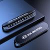 Car parking card sticker Emblem Accessory For Kia GT-Line Sportage Ceed Rio Picanto Sorento Soul Cerato Venga Forte K9 Cadenza HR8