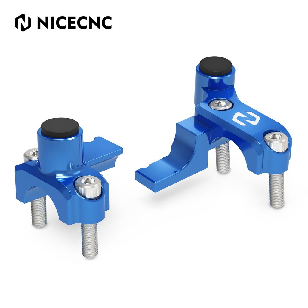 NICECNC For KTM EXC 300 EXC-F 300 2014-2024 Brake Clutch Master Cylinder Clamp & Mirror Mount For Husqvarna TE 300 GasGas EC 300
