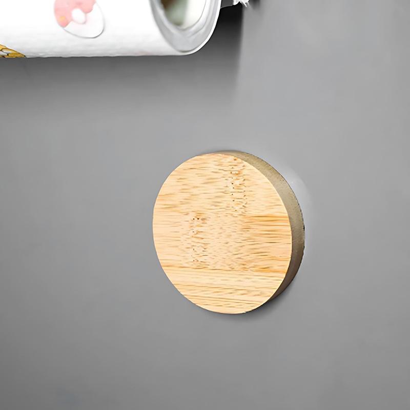 1/2PCS Magnetic Beer Bottle Opener Portable Round Shape Wooden Beverages Open Tool Suitable for Bar Party Fridge Decorations ZYF