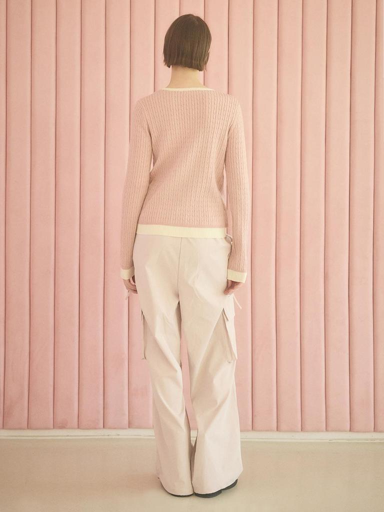 KOOLKITTEN Button Up Layered Knit