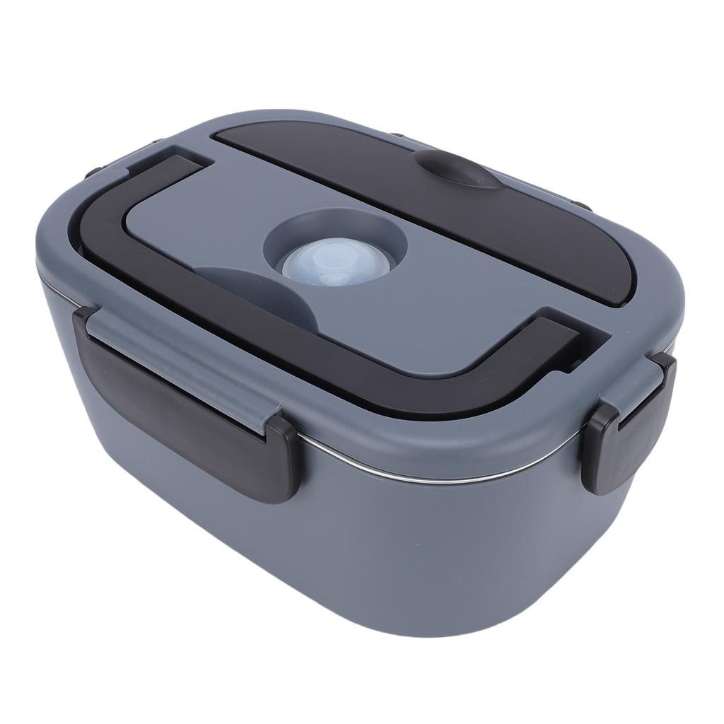 Electric Lunch Box Food Heater 80W Heated Portable Food Warmer for Car Truck Work with 304 Stainless Steel Container