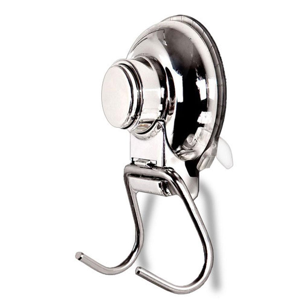 Stainless Steel Double Hooks Rust Resistant And Waterproof No Drill Needed Easy Installation Stable