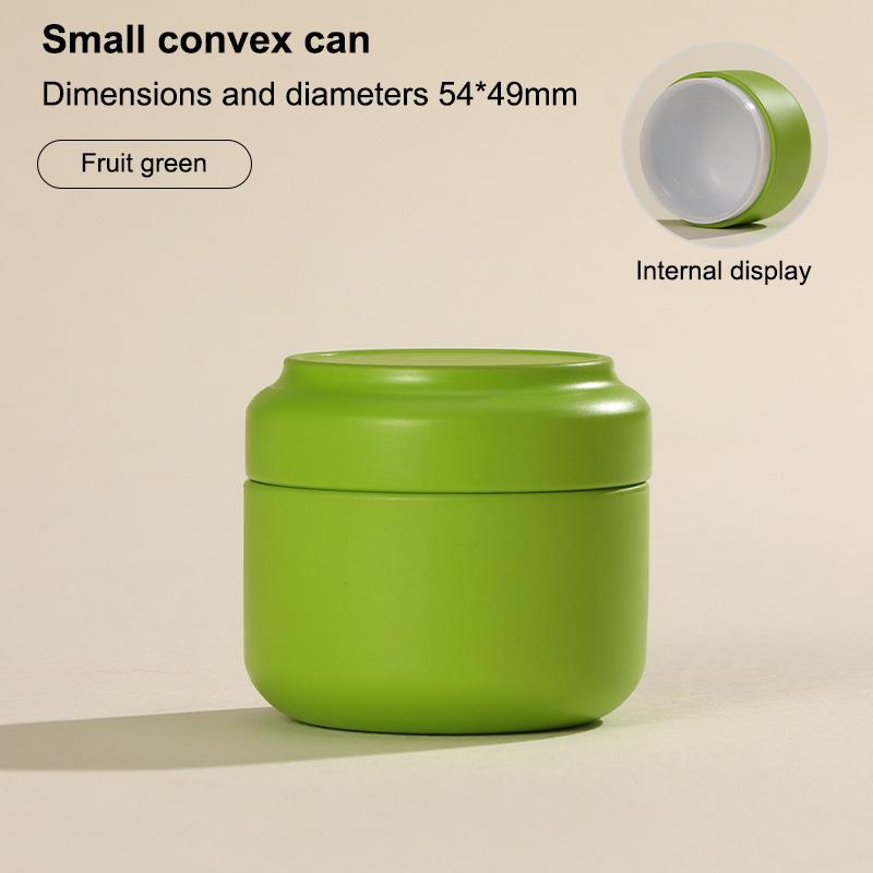 Bärbar Multifunktionell Enfärgad Mini Plåtlåda Med Lufttätt Lock Te Förseglad Burk Förpackningslåda Liten Plåtburk Te Förvaringsburk Gåva