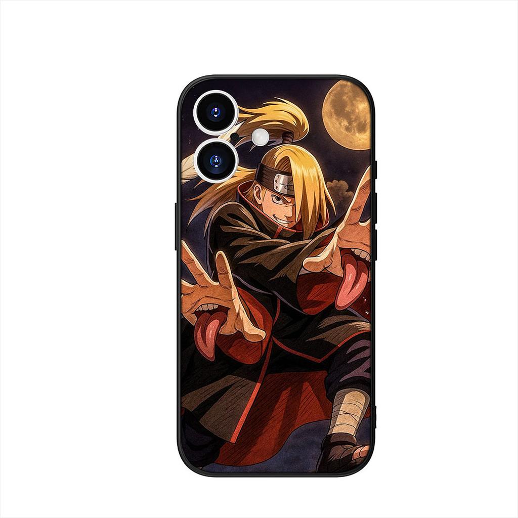 Itachi Uchiha Deidara Narutos Akatsuki Phone Case for Apple iPhone 16 15 14 Plus 13 12 Mini 17 Pro Max + 16E Air 16+ ProMax
