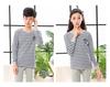 Teen Boys' Autumn Cotton Clothes Set: Thin Style Underwear and Wool Shirt for Junior High Students