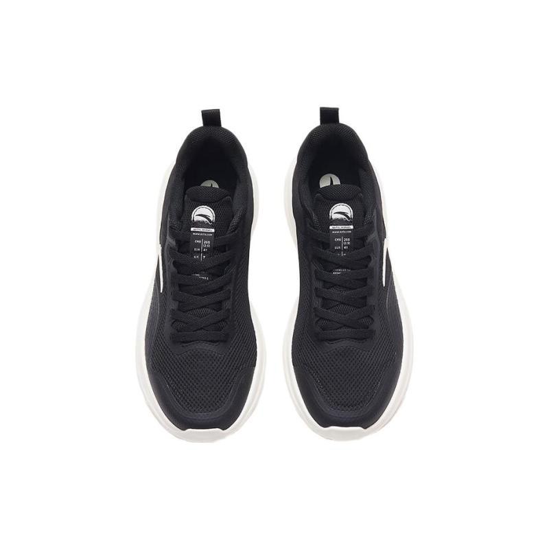 Anta Slip Resistant Abrasion Resistant Low Top Training Shoes Men's Black White Sneakers 112447793R-1