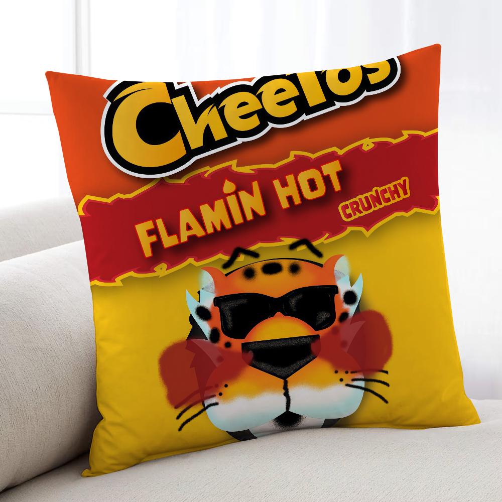 CCheetos Cool Food cushion cover Home Bedding Sofa living Room pillowcase Simple Soft Skin Cushion Cover Party Gift