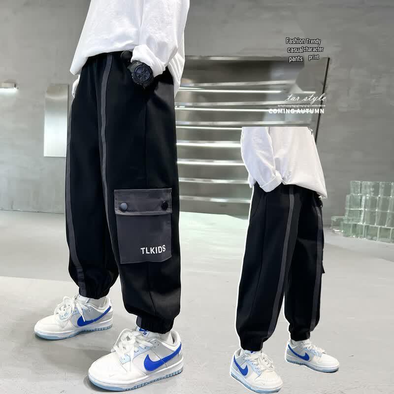 TANGSHI Boys Casual Sports Pants 140
