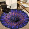 1pc Abstract Mandala Design Chair Carpet for Office Non-Slip Mat for Office - Decorative Floor Mat  yy251030269