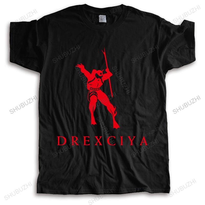 Hot Sale Oneck Summer Tshirt Unisex Cotton Tops Drexciya Detroit Electro Underground Resistance Brand Fashion Tshirt Short Sleeve S