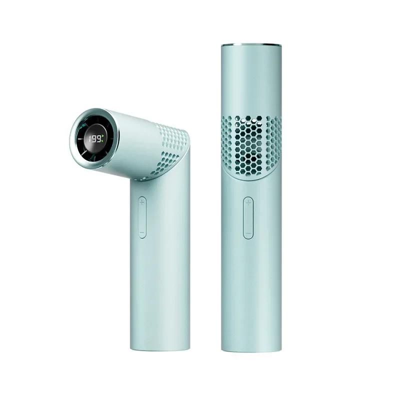 

Ультралегкий ручной маленький вентилятор, складной вентилятор для улицы, мини-портативный вентилятор с высокой скоростью, USB-зарядка, мини-вентилятор в форме помады