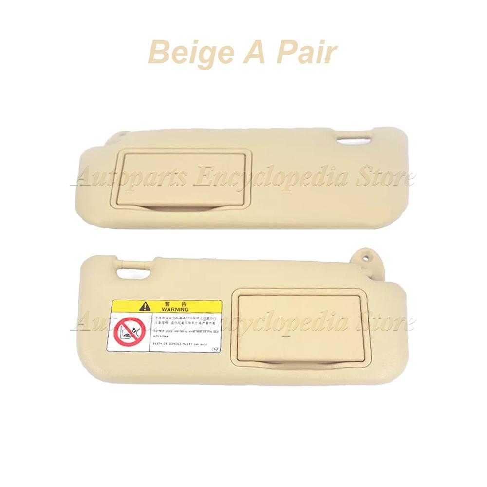Beige Grey Car Left Right Sun