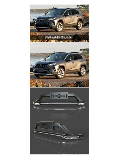 2020 RAV4 Front & Rear Bumpers - Brand New Guard