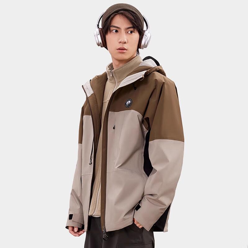 CAMEL Unisex Fleece 3-in-1 Outdoor Jacket