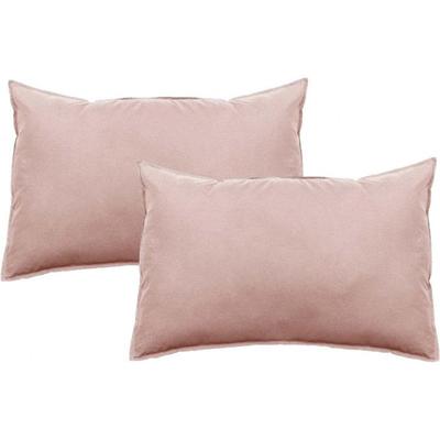 Set of 2 Palace Pure Cotton Dyed Washed Pillowcases 63 Threads/cm² South Wind - Palace Rose - Set of 2 Pillowcases 50 X 70 Cm