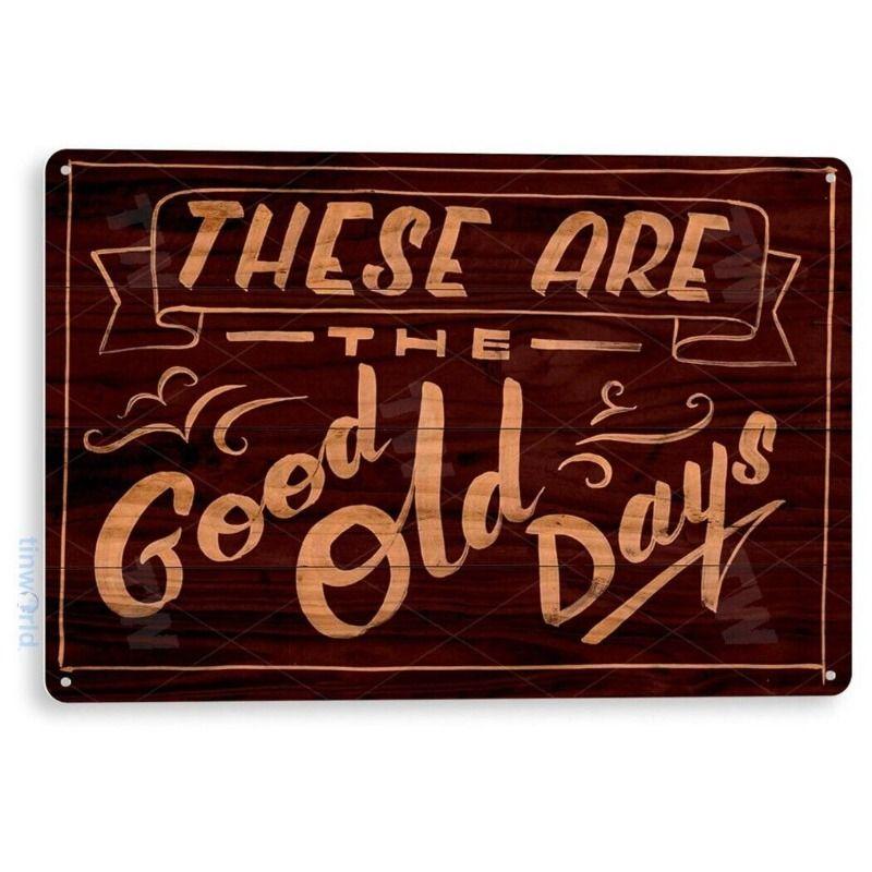 

Vintage Metal Tin Sign Retro Wall Art Home Decor for Kitchen Coffee Bar Cafe