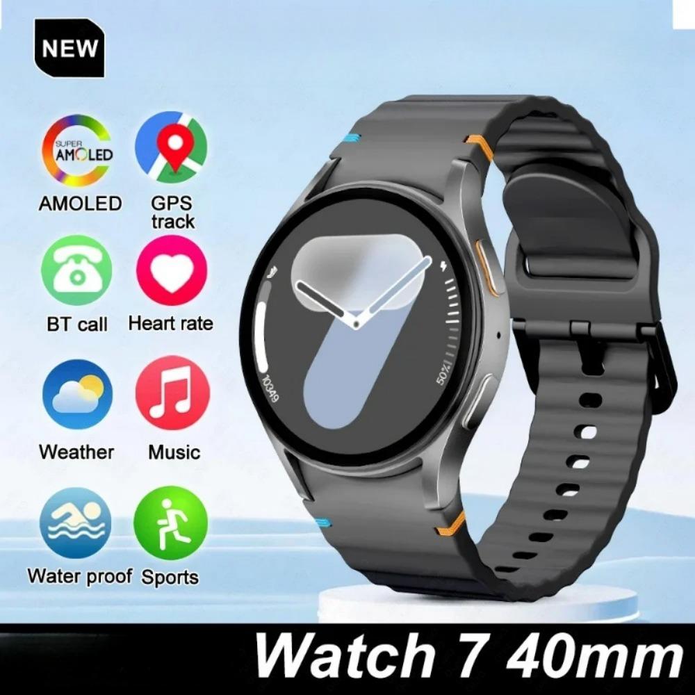 Originaluhr Mini Smartwatch Herren Damen HD AMOLED Sprachanruf NFC GPS Tracker Sportuhren Custom