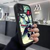 Anime A-Shaman King Phone Case For IPhone Air 17 Pro Max 16 E 15 14 Pro Max 13 12 11 Mini Plus Soft Silicone Black Cover