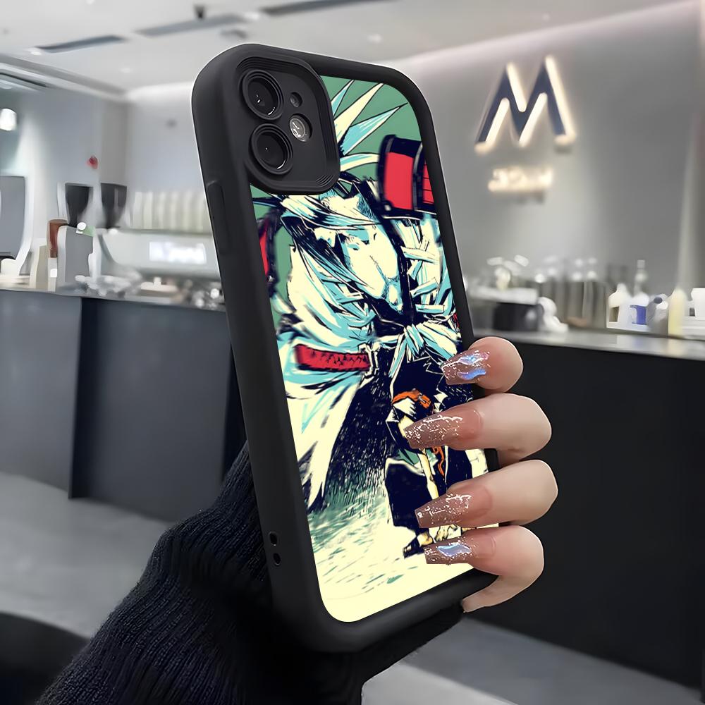 Anime A-Shaman King Phone Case For IPhone Air 17 Pro Max 16 E 15 14 Pro Max 13 12 11 Mini Plus Soft Silicone Black Cover