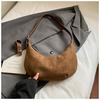Niche Single Shoulder Underarm Bag Women's 2025 Autumn New Japanese Popular Ins Dumpling Bag Texture Trendy Crescent Bag