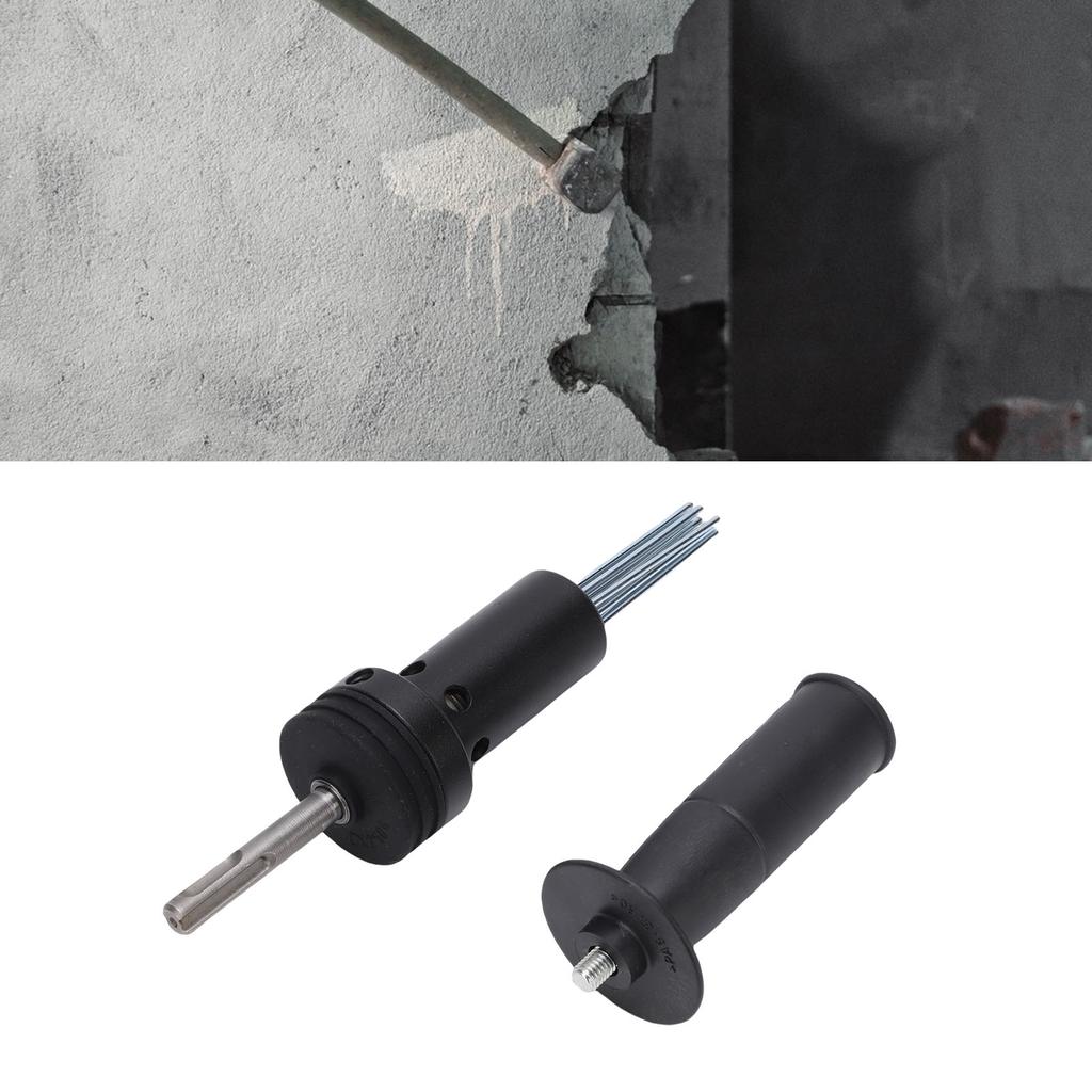 2 Schaft 2 Nut Elektrohammer Nadel Adapter für Rostentfernungsmeißel