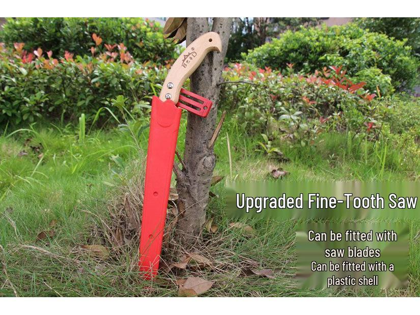 Handmade Mini Handheld Logging Saw for Trees and Gardening