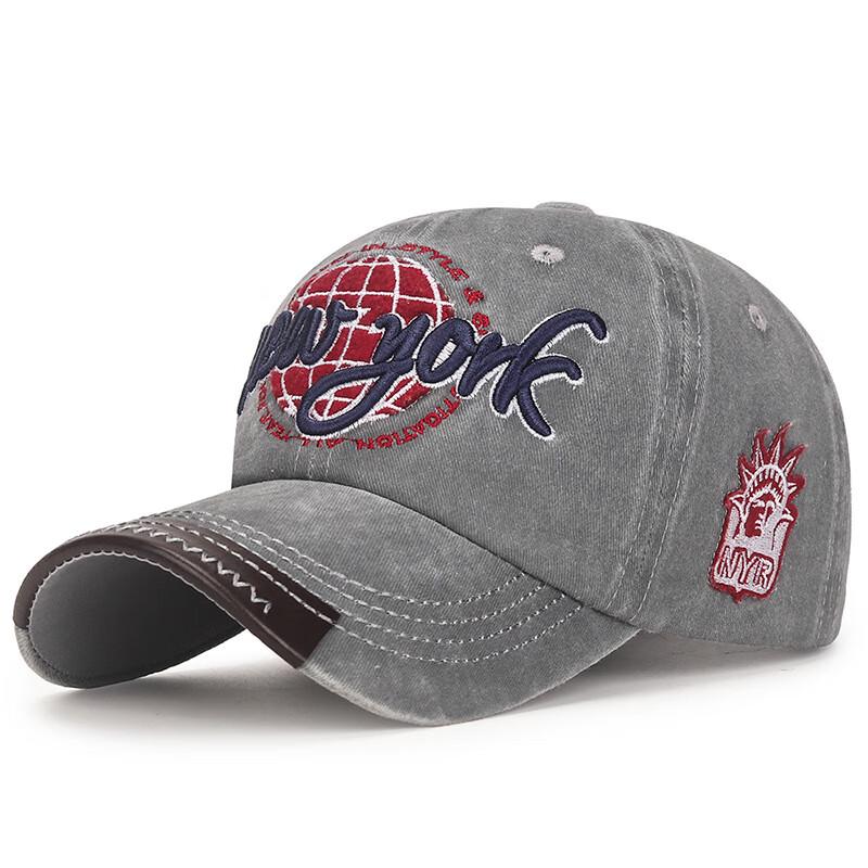 

ZHENYUEQI Washed Distressed Soft-Top Baseball Cap Adjustable