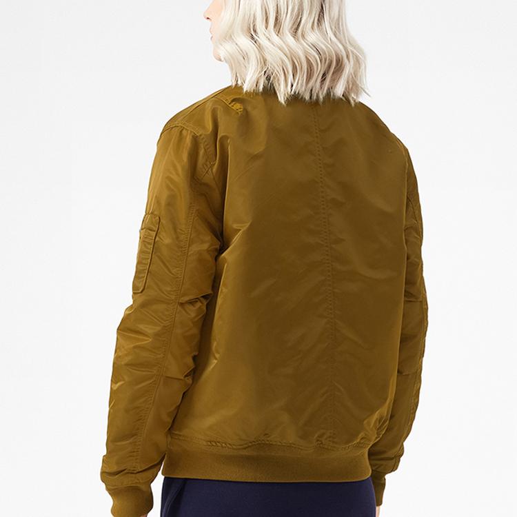 LACOSTE Puffer Jacket Unisex Brown BH8405-3MS