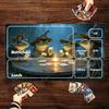 Magic MTG Playmat Gathering Gaming Mats Frog Wizard Anime Desk Mat Desk Accessories 35X60cm Mouse Pad Tapete TCG Magic Card Mat