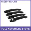 4pcs Exterior Door Handle Cover for Toyota 4Runner 03-10 Without Keypad
