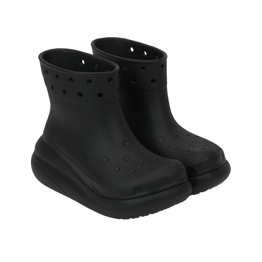 Crocs Klassische Puffer-Outdoor-Mode Kurze Stiefel Damenstiefel Schwarz 207946-001