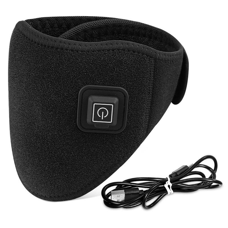 USB Electric Heated Neck Warmer with Smart Temperature Control чёрный