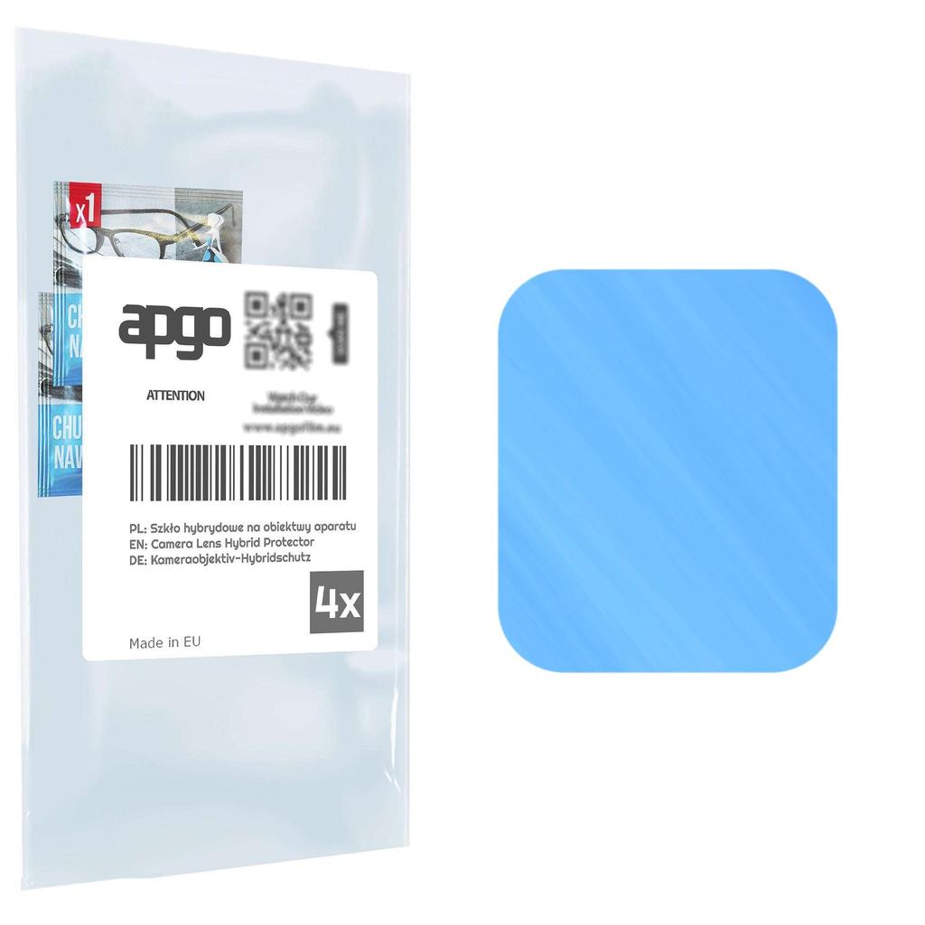 apgo 4x Lens Protector Camera Protective Hybrid Glass for Vivo S9 2021, Camera Protection, 9H Camera Lens Camera Lens Protector