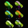 High Visibility LED Safety Armband with Reflective Strips USB C Rechargeable Reflective Wristband for Outdoor Activities