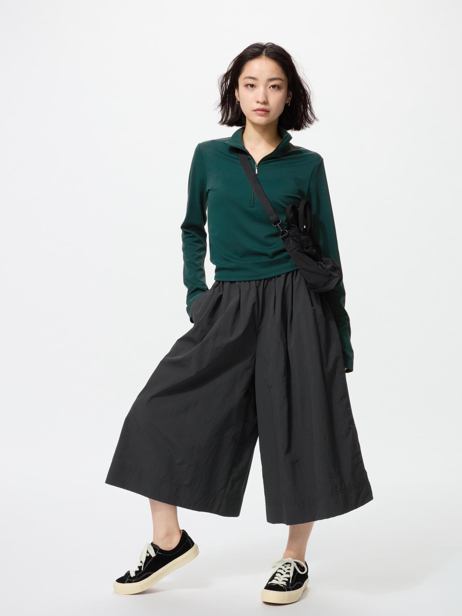 

Uniqlo Япония Нейлоновые кюлоты короткой длины 09 BLACK/XL