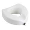 Raised Toilet Seat, 158.8 kg Capacity, 127 mm Lift Height, Commode Elevated Toilet Seat Riser with Enlarged Opening for Seniors, Elderly, Handicap,