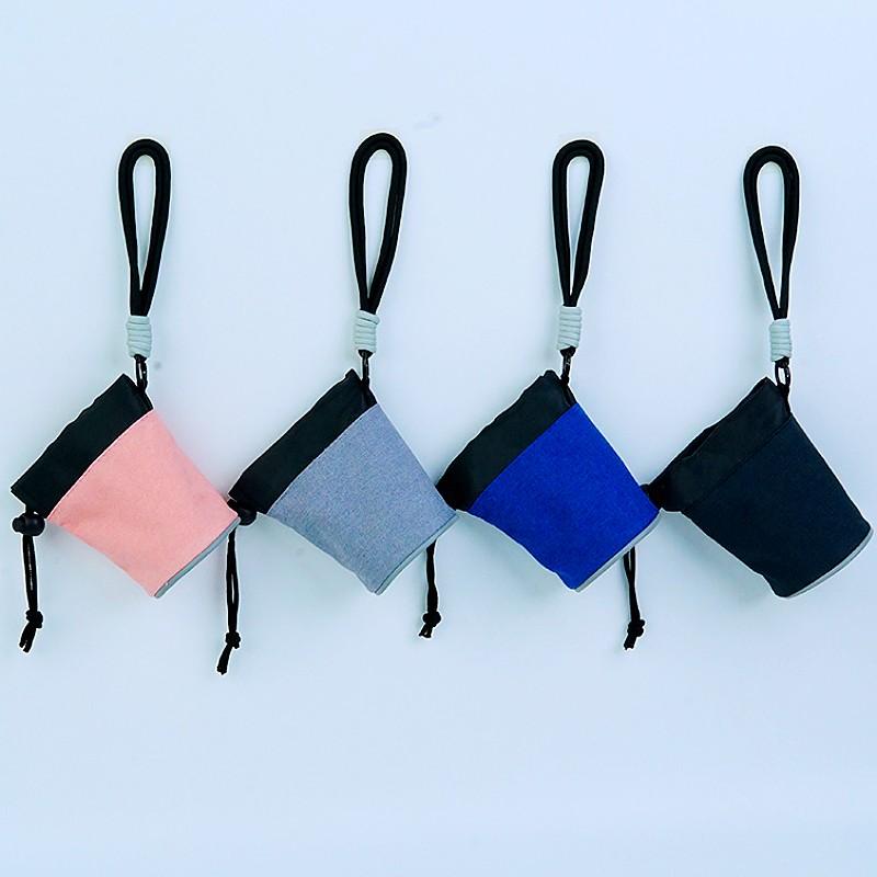 Dog Poop Bag Dispenser Portable Dogs Poop Bag Holder Mini Snack Bags for Dog Walking Training Hangingable Small Pet Bags Holder