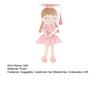 2026 Graduation Plush Doll with Cap & Gown Soft Stuffed Toy for Kids 13-Inch Commemorative Gift for Kindergarten Preschool Elementary Grads